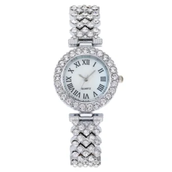 2021 a Nova moda Romana Impressão de Diamante Incrustado Senhora do Relógio É à prova d'água, Girando Watch Mulheres, Desportivo Relógio de Quartzo