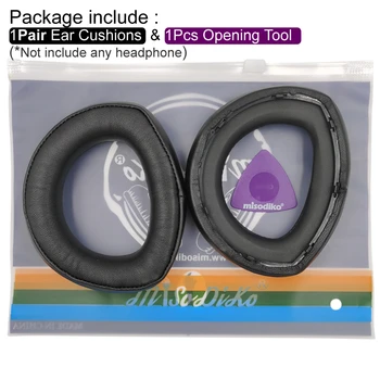 Misodiko Atualizado [Couro de pele de Carneiro] Almofadas Almofadas de Substituição para a Sennheiser HD700 Fones de ouvido Protecções de
