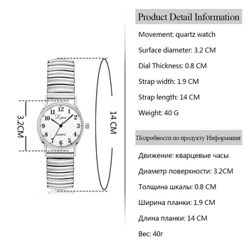 Moda senhoras relógio venda quente neutro requintado pequeno requintado de aço inoxidável do relógio de quartzo do casal watch presente часы женские 50*