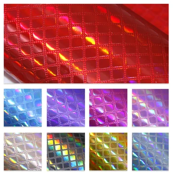 David acessórios 20*33cm Suave Laser Faux Couro Sintético Para Arco sacos de Carteira de DIY Artesanal Projetos de Artesanato,1Yc8939