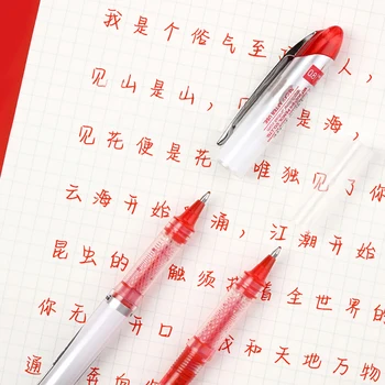 5PCS Japonês Uni Uniball Combinação de Série Vermelha Caneta Gel 0,5 mm de Professores Exame de Correção de Aluno Especial de Escritório Marca