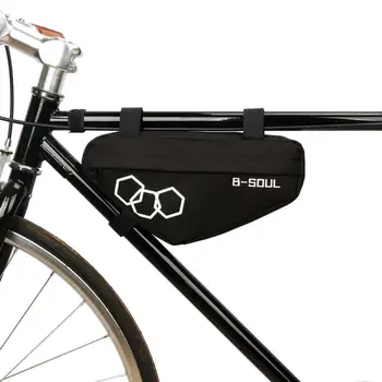 2020 Portátil À Prova D'Água De Ciclismo Bag Duplo Frontal, Estrutura Em Tubo De Telefone Impermeável Saco De Bicicleta Triângulo Bolsa De Quadro De Titular Equipamento De Ciclismo
