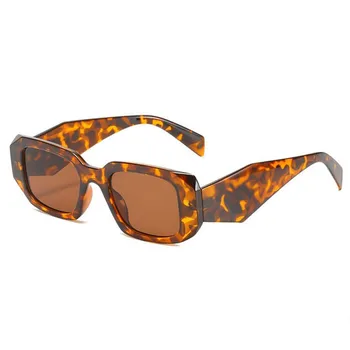 2021 Tendem Marca De Luxo De Pequeno Quadrado Óculos De Sol Para Mulheres Do Vintage De Perna Larga Gradiente Bege Castanho Óculos De Sol Feminino Elegante Tons
