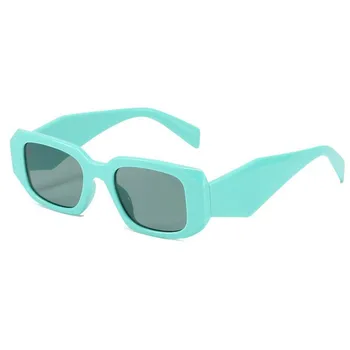 2021 Tendem Marca De Luxo De Pequeno Quadrado Óculos De Sol Para Mulheres Do Vintage De Perna Larga Gradiente Bege Castanho Óculos De Sol Feminino Elegante Tons