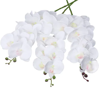 Artificiais De Orquídeas, Flores Das Plantas De Caule Borboleta Orquídeas Falso Flores De Decoração De Casa De Jardim, Sala De Estar Decoração De Casamento