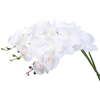 Artificiais De Orquídeas, Flores Das Plantas De Caule Borboleta Orquídeas Falso Flores De Decoração De Casa De Jardim, Sala De Estar Decoração De Casamento