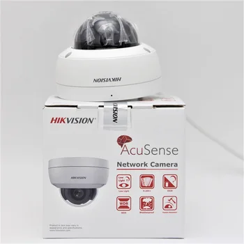 Hikvision 4K Câmera IP DS-2CD2186G2-ISU AcuSense de 8MP POE IR IP67 Rede de Vigilância Fixa Doom Built-in Microfone CFTV