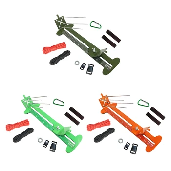 Pulseira Paracord Maker Gabarito Kit Trança Tecelagem Cordão de Tricô DIY de Artesanato