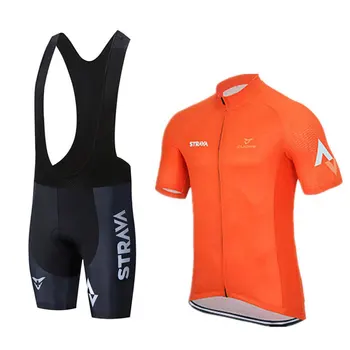 Homens e mulheres de verão de manga curta de ciclismo roupas terno respirável, absorção de bicicleta vestuário uniformes da equipe Meiror
