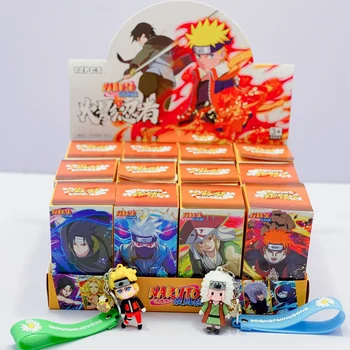 Pokemon Cega Caixa de Naruto Caixa de estore 12 Bonecas, Brinquedos para Crianças, Personagens de desenhos animados, Surpresa, Presentes para Crianças