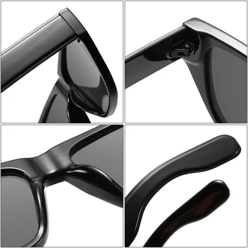 ENTÃO,&EI Retro Pequenos Óculos estilo Olho de Gato Mulheres Tendências Gradiente de Óculos de Marca de Designer de Moda, Homens-Leopardo Óculos de Sol com Tons UV400