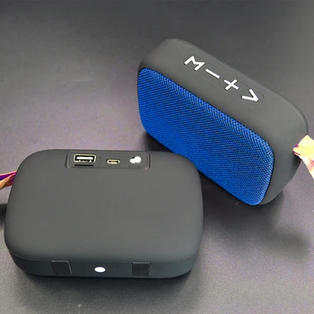 Altofalante portátil Mini Speaker Com Rádio FM alto-Falante Bluetooth compatível com o Exterior alto-Falantes Suporte Para Cartão do TF do Apoio de Dropship