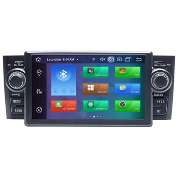 IPS DSP 8Core Ram 4GB1 din Android De 10 de Carro DVD Player multimídia Para Fiat Grande Punto Linea 2007-2012GPS Navegação radio Estéreo