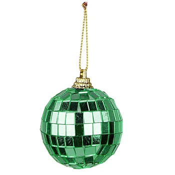6 Pcs Mirror Ball 5cm Vidro Reflexivo Bola de Giro Colorido Lob Decoração da Árvore de Natal Disco Party Ornamentos
