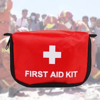 Kit De Primeiros Socorros Exteriores Viagens De Carro Portátil De Emergência Saco Vazio Camping Caminhadas Survival Pack