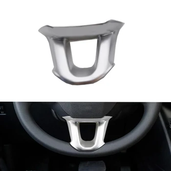 Chrome Cobertura de Volante Guarnição Decalque Adesivos Emblema Emblema da Peugeot 2008 208 GTI - 2018 Acessórios do Carro