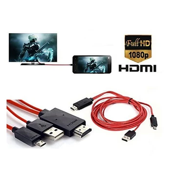 1 Pcs Micro USB Para HD de 1080P HDMI TV a Cabo Adaptador Para Telefones Samsung Android