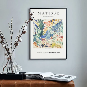 Matisse, Exposição de pôsteres, Fauvismo, Abra a Janela de Collioure, IMPRESSÃO de ALTA QUALIDADE, Moderno, Cartazes e Estampas, Decoração de Casa