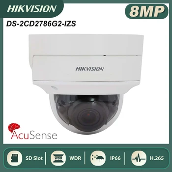 Hikvision DS-2CD2786G2-IZS de 8MP Câmera IP PoE Zoom de 4X WDR Onvif Home/Exterior IP67 Vídeo de Segurança do CCTV de Vigilância de Visão Noturna