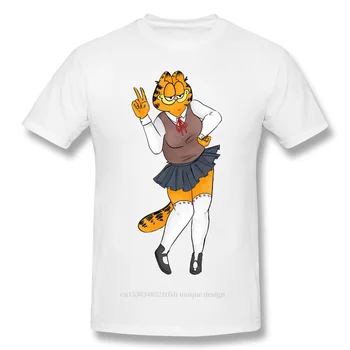 Homens De Roupas De Garfield, Odie T-Shirt Colorida De Moda Manga Curta