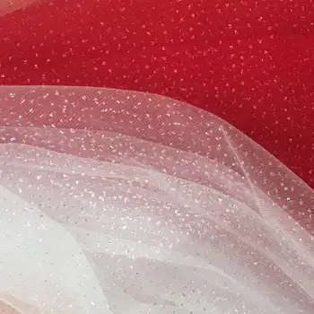 Glitter Ponto De Tule Tecido, Preto/Rosa De Tule, Bebê Vestido De Tule, Cenário, Figurino, Decoração Do Casamento 51 Cm De Largura Por Estaleiro