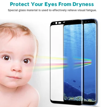 9D Vidro Moderado Curvado Película Para Samsung Galaxy Note 8 9 S9 S8 Mais S7 Borda Protetor de Tela Para Samsung S10 5G S10 Plus S10E