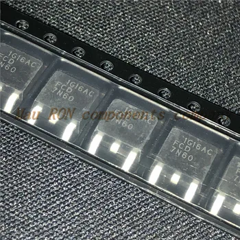 10PCS/LOT FCD7N60 7N60 A-252 transistor MOS LCD potência SMD