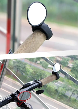 Universal de Bicicleta Espelho Retrovisor Qualidade de Guidão de Bicicleta Flexível Traseiro Espelho de Vista Traseira Ciclismo MTB Espelho
