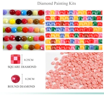 5D DIY Cartoon Unha polonês Citações Bordado de Diamante Mosaico na Parede de Arte da Lona da Pintura Nórdica Diamante Pintura Pop Arte-Salão de Parede
