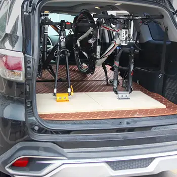 Moto Bloco de Liberação Rápida de Bicicleta Garfo Dianteiro Clipe Fixo bagageiro do Carro SUV Operadora Liga para a Bicicleta do Treinador Acessórios