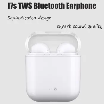 Original i7s i12 Tws Fones de ouvido Estéreo 5.0 Fones de ouvido Bluetooth sem Fio fones de ouvido Fones de ouvido Fone de ouvido Com Caixa-carregador