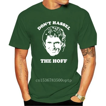 Não Incômodo A Hoff David Hasselhoff Cara Engraçado Ama Prêmio T-Shirt De Moda De Nova Top Tees Tshirts