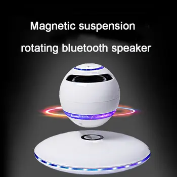 2021 suspensão Magnética rotação de bluetooth alto-falante Portátil para Subwoofer Separado luzes Coloridas sem fio de alto-falantes do computador