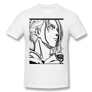 Nova verão T-Shirt Annie Leonhart T-Shirt de Algodão ataque titan anime japonês ofertas Camiseta