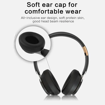VIRWIR de som hi-fi fone de ouvido sem Fio Bluetooth Dobrável Fones de ouvido Com Microfone Apoio TF Cartão de 3,5 mm de Áudio AUX Cabo de fone de ouvido para Jogos