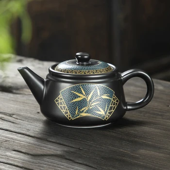 Chinês Cerâmica Bule Família Puer Chá Criativo 250ml de Kung Fu Conjunto de Chá Retro jogo de Chá