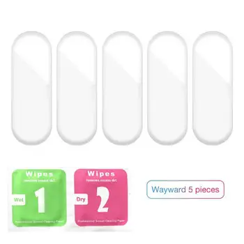 5pcs de Proteção de Hidrogel Filme para Xiaomi Mi Banda 4 (Não de Vidro) Protetor de Tela do Filme de Proteção de papel alumínio Para Mi Banda 4