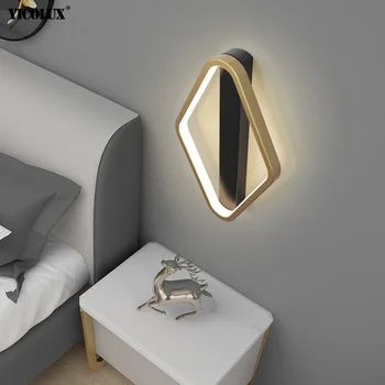 Simples de uma Nova e Moderna LED Lâmpadas de Parede Para Estudo, Sala de estar, Quarto de Cabeceira Corredor Corredor de Ferro, Alumínio Luzes de Iluminação interna da Casa