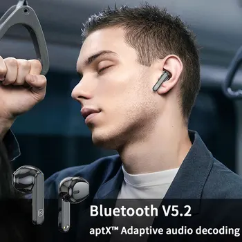 AptX Fone de ouvido Bluetooth Qualcomm QCC3040 sem Fio de Fone de ouvido TWS Fones de ouvido CVC8.0 Ruído Cancelando o Fone de ouvido com Microfone de Mãos-livres