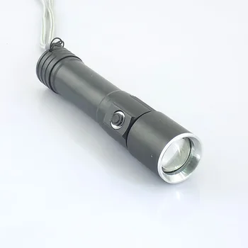 Mini Ímã Q5 levou Lanterna De 1600 Lumens Zoomable flashlamp Tático lanterna de foco Ajustável lanterna Tocha de luz para acampamento