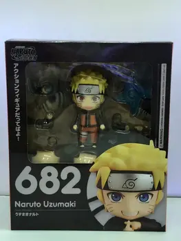 Anime Naruto Figura Naruto Uzumak GSC 682# Argila Boneca Q Versão do Modelo de colecionador de Brinquedos Para as Crianças Enfrentam Alterar o Presente de Aniversário