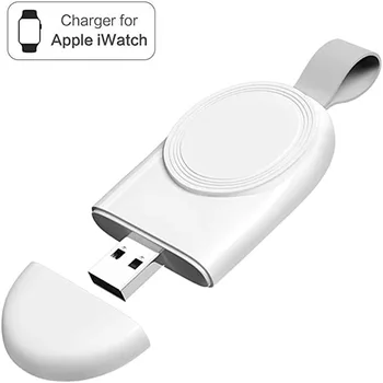 Sem Fio portátil do Carregador para Apple Relógio Carregador 4/3/2/1 Série Magnético sem Fio de Carregamento Rápido Carregador USB de Carregamento para o iwatch