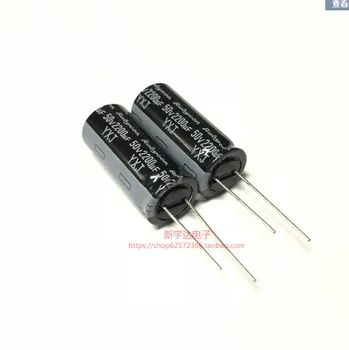 Xinyuan 10PCS/LOT capacitores eletrolíticos de 50 v / 2200 uf 50V/2200UF volume 16 * 30 capacitor eletrolítico de alumínio