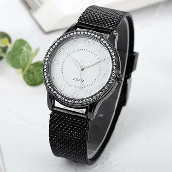 Relógio de quartzo Mulheres de Moda Design Simples Relógios de Senhoras da Liga de Discagem de Pulso relojes para mujer zegarek damski envio gratis