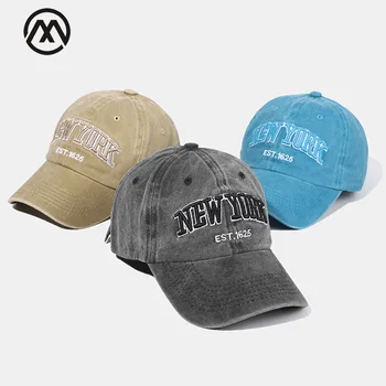2021 NOVA YORK Retro Boné de Beisebol de chapéus para homens de boné de beisebol homens e a marca de bonés para as mulheres de Algodão Boné de Beisebol-Caps Casquette pai pac