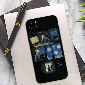 FHNBLJ Van Gogh Pintura Soft Phone Case Capa para huawei P8 P9 p10 p20 P30 P40 pro lite psmart 2019