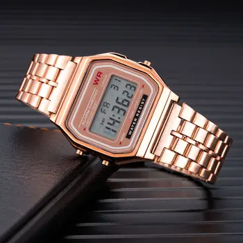 2019 Novo Relógio Digital Homens Cronógrafo, Alarme LED Mulheres Relógios Eletrônicos relógio de Pulso Impermeável Militar Relógio Relógio Masculino