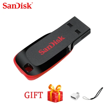 SanDisk USB flash de 128gb 64gb usb 2.0 CZ50 disco flash usb flash drive memoria usb de 16gb 8gb da vara da memória pen drive de 32GB