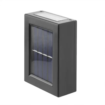 Ao ar livre Luz de Segurança ntelligent LED de Energia Solar CONDUZIDA Posta Solar Impermeável luz Solar IWaterproof Fácil Instalação