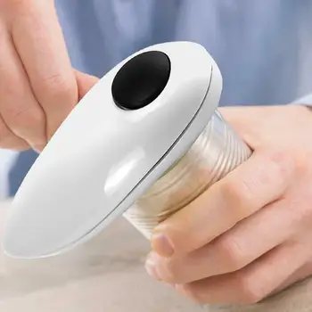 Elétrico Automático sem fio de mãos-livres Pode Jar Abridor de latas do One Touch Abre a Ferramenta de DIY